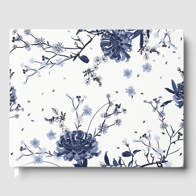 Livre D'or Fleurs bleues (Recto)