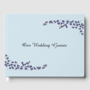 Livre D'or Fleurs de marine pour nos invités de mariage