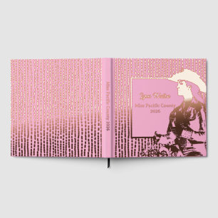 Livre D'or Foil Pageant Crown Photo Scrapbook-CSTM Titre Foil