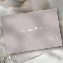 Font de script "In Love Memory"