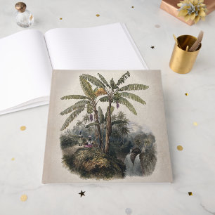 Livre D'or Forêt de bananiers tropicaux antiques Bota vinta