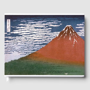 Livre D'or Fuji rouge, Aka Fujiyama Volcan Katsushika Hokusai
