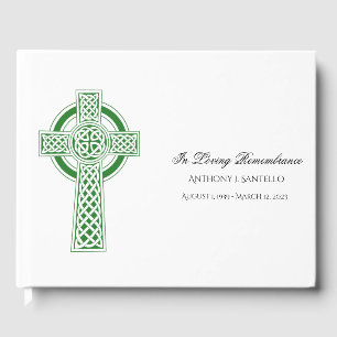 Livre D'or Funérailles commémoratives de Green Celtic Cross