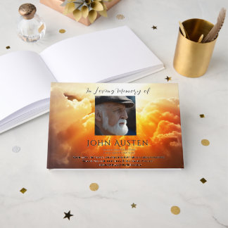 Livre D'or Funeral Guest Book
