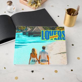 Livre D'or Garde élégant romantique pour mariages et célébrat