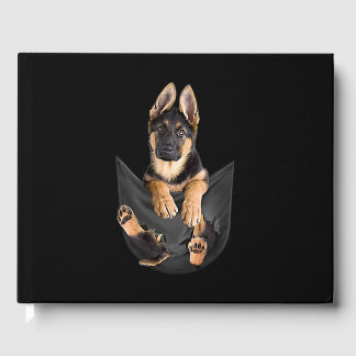 Livre D'or German Shepherd In Pocket T-shirt Funny Dog Lover