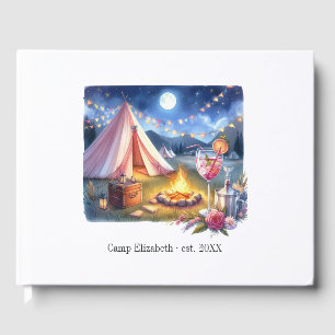 Livre D'or Glam Chic Camp Bride Bachelorette Week-end