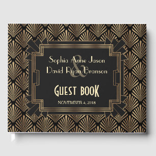 Livre D'or Glam Roaring 20's Gold Great 1920 Mariage