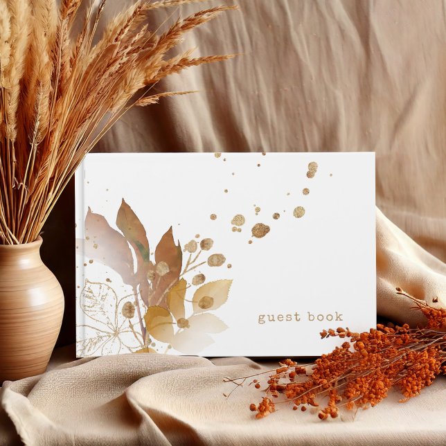 Livre D'or Golden Automne Splash Mariage ID655 (Créateur téléchargé)