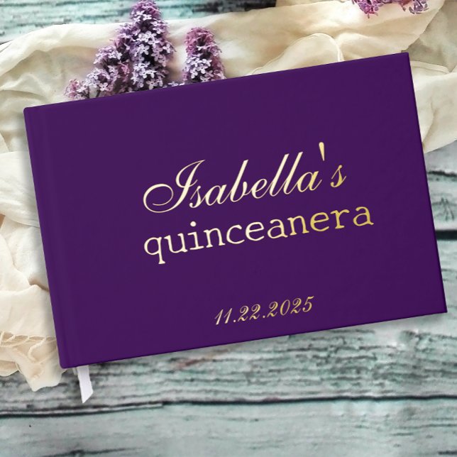 Livre D'or Gothique Glam Quince violet (Créateur téléchargé)