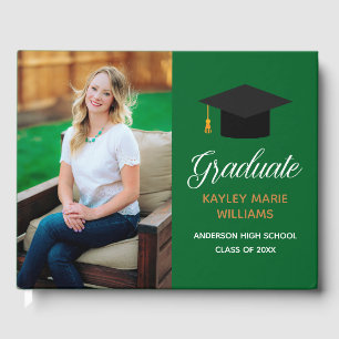 Livre D'or Graduation verte - Autographe photo principale 202