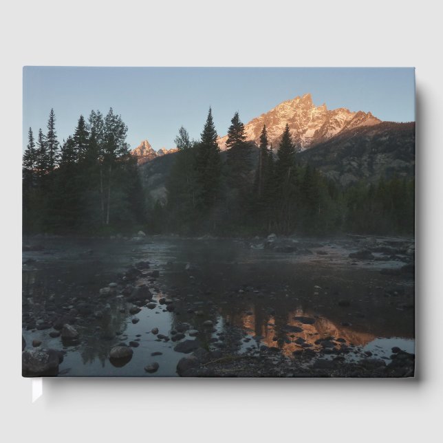 Livre D'or Grand Teton Sunrise at Cottonwood Creek (Recto)