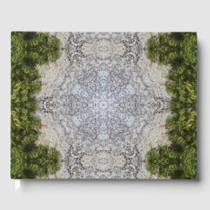 Livre D'or Green Moss & Earth Nature Art