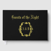 Guests of the Night | Gothic Guest Book