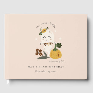 Livre D'or Halloween Blush Ghost Little Boot N'importe quel â