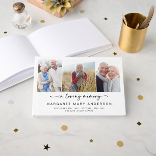 Livre D'or In Love Memory 3 Photo Funeral