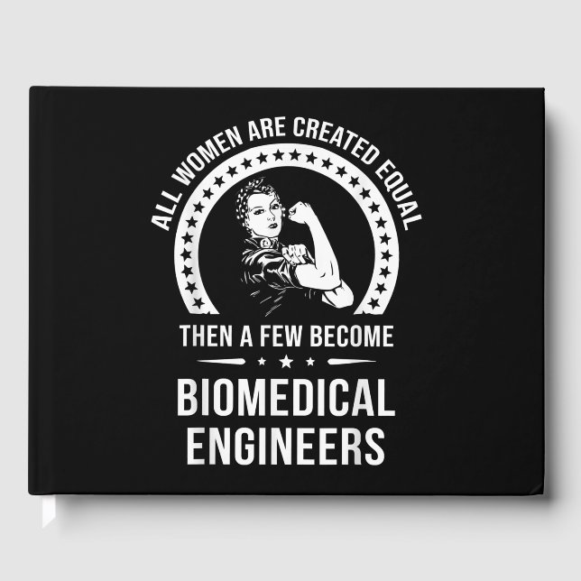 Livre D'or Ingénieur Biomédical Pour Femmes Ingénieur Biomédi (Recto)