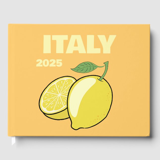 Livre D'or Italy travel coffee table book (Recto)