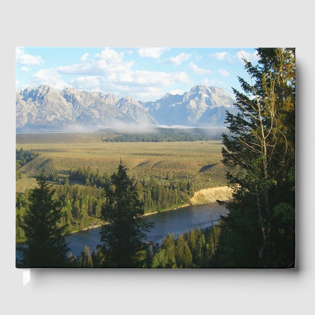 Livre D'or Jackson Hole Mountains et River (Recto)