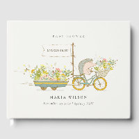 Joli Baby shower Vélo Hérisson Cultivé Localement 