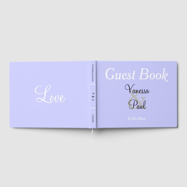 Livre D'or Joli Mariage Periwinkle (Complet)