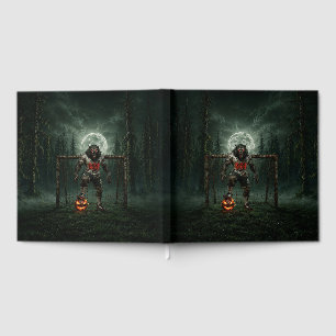 Livre D'or Joueur de football loup-garou Halloween Horreur Ar