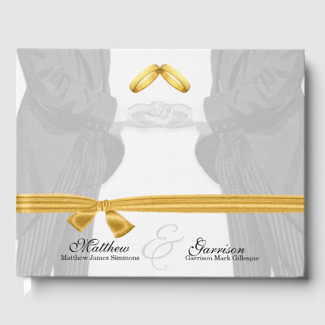 Livre D'or Jour de mariage des chambres vintages (Recto)