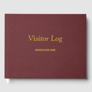 Livre D'or Journal des visiteurs Professionnel Bourgogne Faux