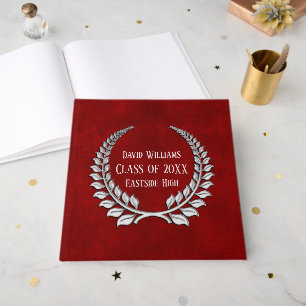 Livre D'or Lauréat en Argent sur Rouge