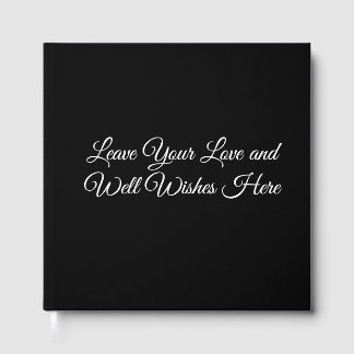 Livre D'or Leave Your Love and Well Wishes Here Wedding Guest