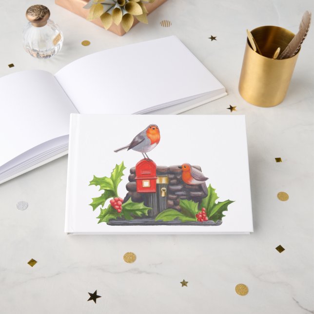 Livre D'or Lettres de Robin (Recto ouvert)