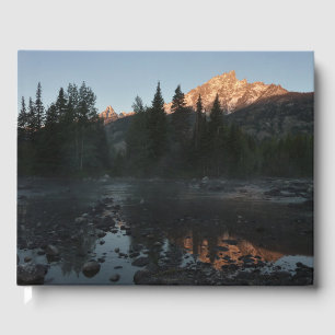 Livre D'or Lever de soleil sur Grand Teton à Cottonwood Creek