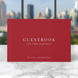 Livre D'or Location de vacances moderne classique couleur mod