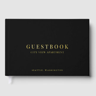 Livre D'or Location de vacances moderne classique de couleur 