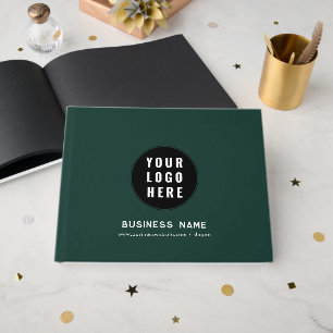 Livre D'or Logo d'entreprise simple et site Web Office person
