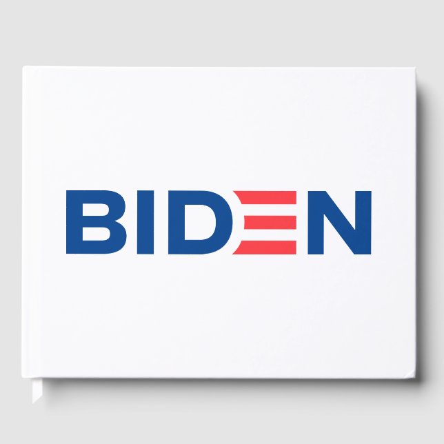Livre D'or Logo Joe Biden (Recto)