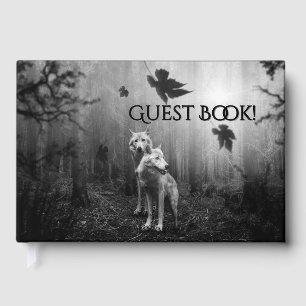 Livre D'or Loups Merveilleux Nous Laissent Seuls