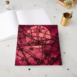 Livre D'or Lune rouge