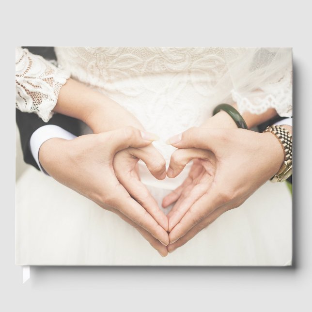 Livre D'or Mains de mariage et de mariage (Mariage) (mariage) (Recto)