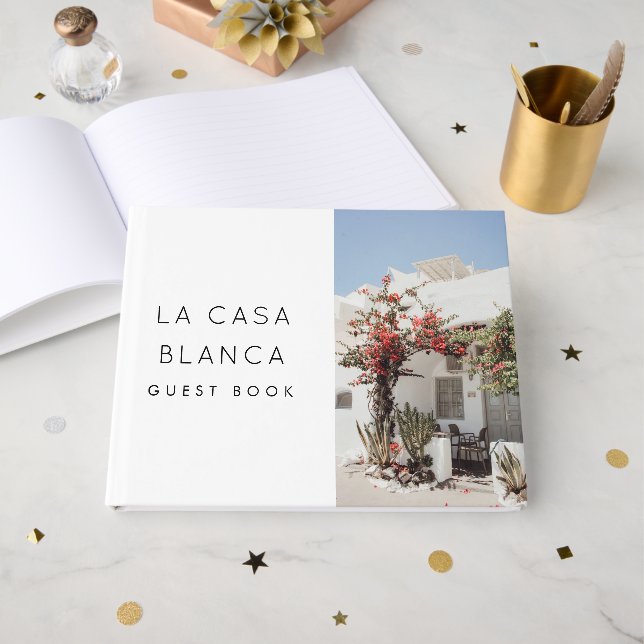 Livre D'or Maison Blanche Villa Location de vacances Commenta (Recto ouvert)