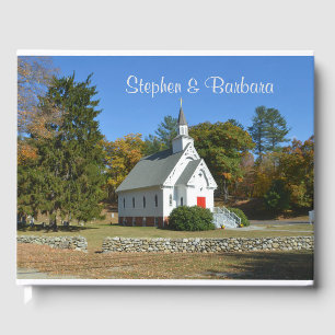 Livre D'or Mariage à l'église de campagne