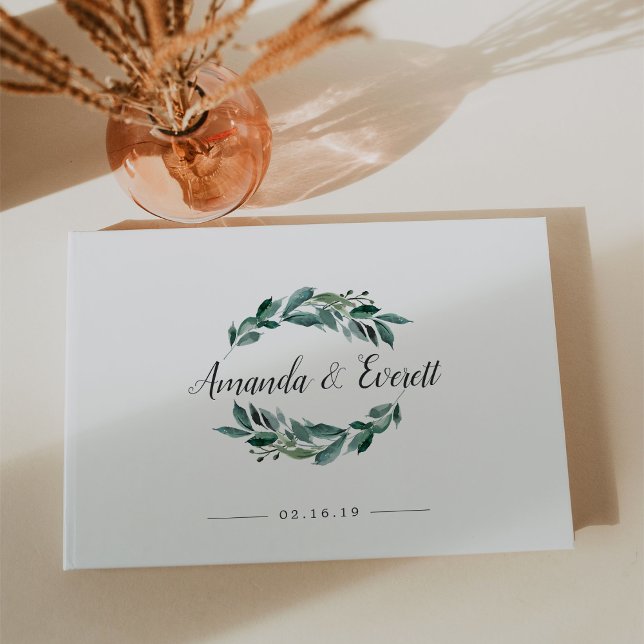 Livre D'or Mariage abondant Foliage (Créateur téléchargé)