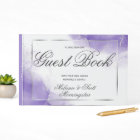 Mariage | Amethyst Purple Script Argent