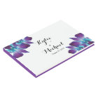 Livre d'or Mariage Blue Dendrobium Orchid