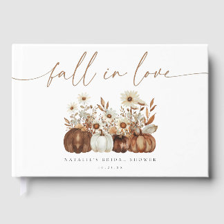 Livre D'or Mariage Boho Citrouille Automne Amour Enterrement