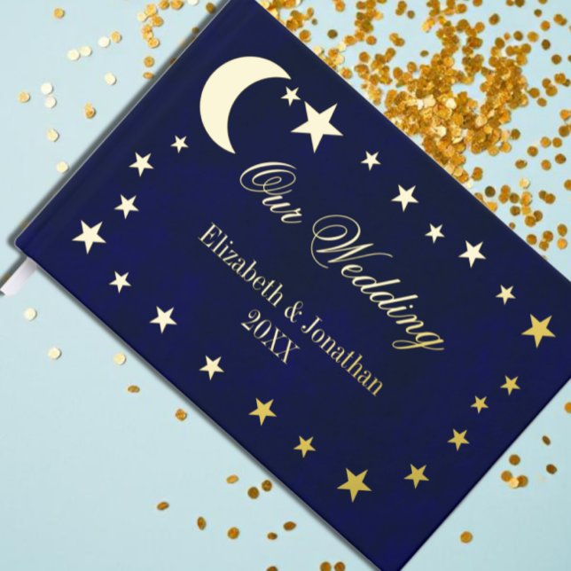 Livre D'or Mariage céleste du ciel nocturne (Créateur téléchargé)