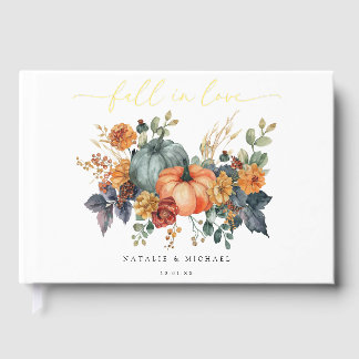 Livre D'or Mariage Citrouille d'automne