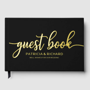 Livre D'or Mariage de calligraphie simple