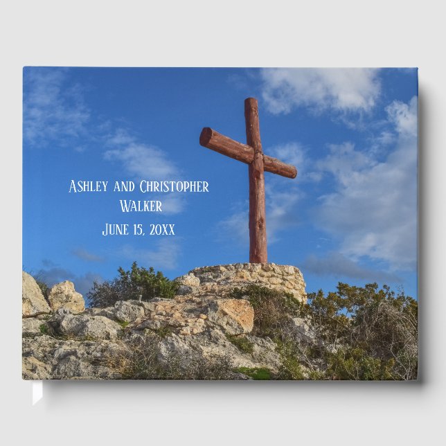 Livre d'or Mariage de Christian Cross (Recto)