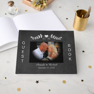 Livre D'or Mariage de défilement du coeur du tableau de bord